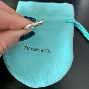 Tiffany & Co. Elsa Peretti Tsavorite Stacking Ring